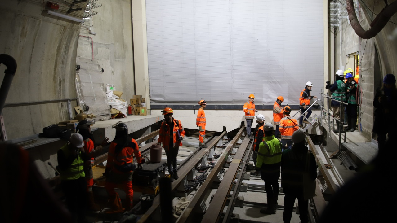 Prolongement Du Métro B : Premiers Essais Prévus Fin Mars