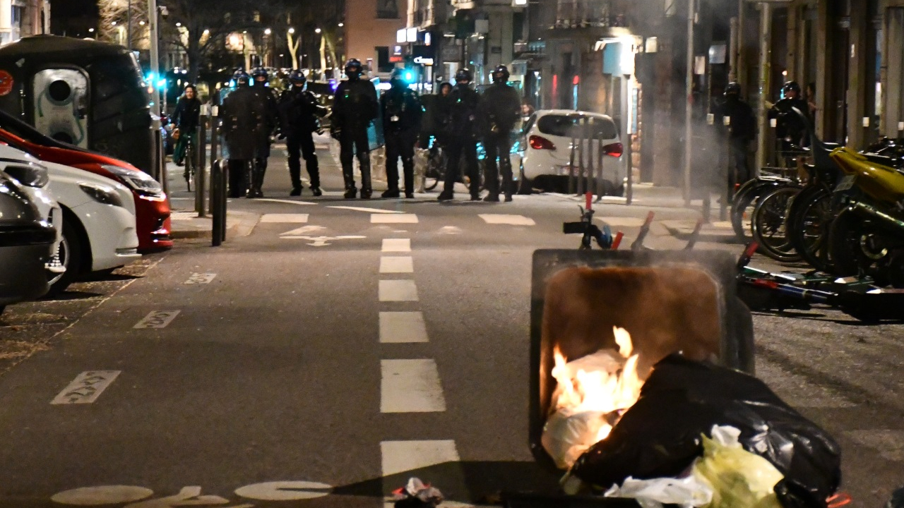 Lyon retour en vidéo sur une nuit de contestation et de casse