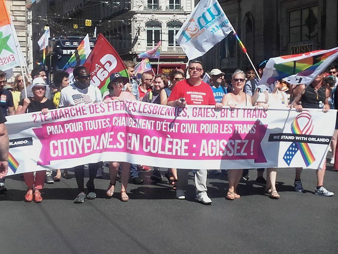 15 000 personnes à la Gay Pride de Lyon ce samedi