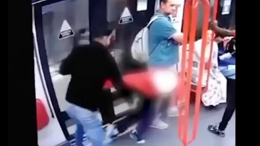 Lyon : la vidéo de l'attaque au couteau dans le métro diffusée sur les réseaux sociaux