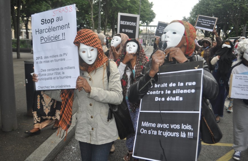 Les Prostituées De Gerland Manifestent On Ne Peut Plus Exercer Notre Métier 